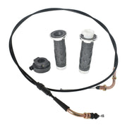 DURAFORCE Scooter Throttle Cable & Handle Grip for GY6 50cc 125cc 150cc Moped