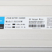 DURAFORCE 58.8V 4A Battery Charger with 1 Fuse & US Standard Power Cord
