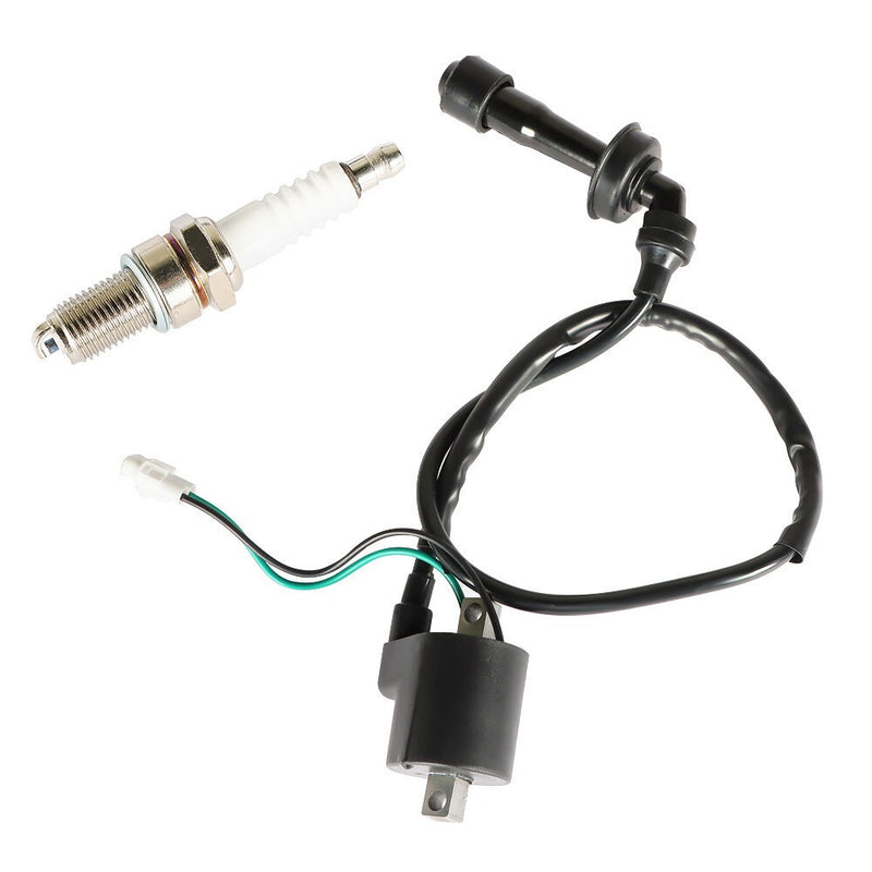 DURAFORCE 33510-28H00 Ignition Coil & Spark Plug Suzuki Quadracer 450 LTR450 2006-09