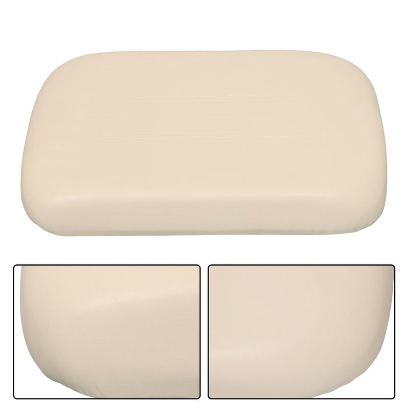 DURAFORCE White 2PCS Golf Cart Seat Back Cushions for Club Car DS 1979-2000.5