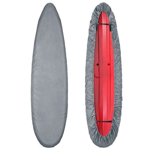 DURAFORCE 210D Waterproof Canoe Cover 3.1-3.5m Boat Storage Cockpit Protector 10.2-11.4FT