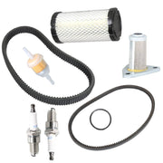 DURAFORCE Oil Filter Drive Starter Belt Tune-Up Kit for EZGO TXT ST 350 Golf Cart (96+)
