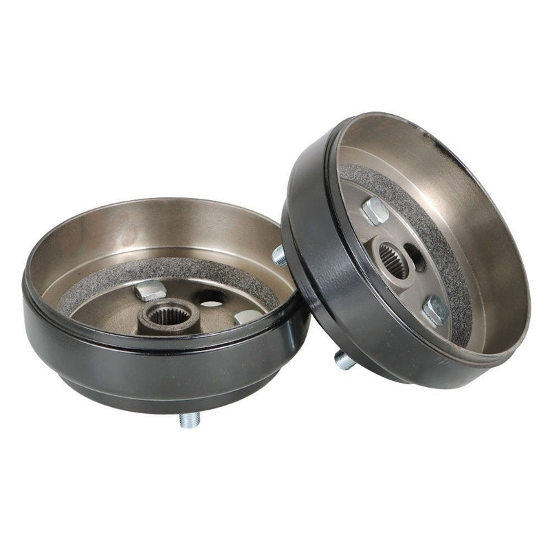 DURAFORCE 2pcs EZGO 1991+ Rear Wheel Brake Hub Drum 30 Teeth Gas 4-Cycle RXV Golf Cart