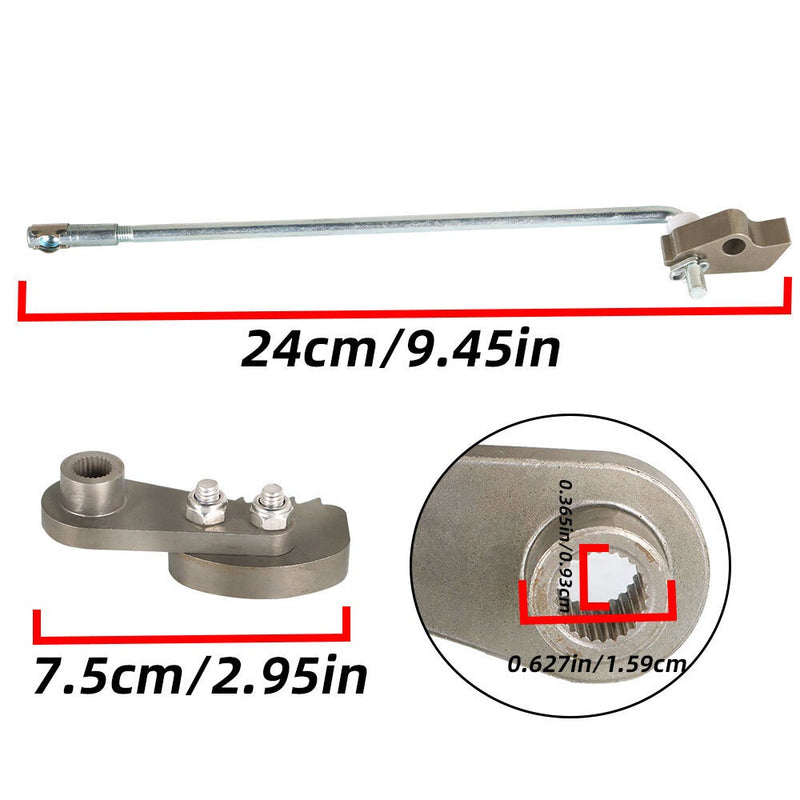DURAFORCE Golf Cart Brake Rod & Pawl Kit Park Brake for 1999+ Club Car DS Parts