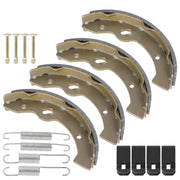 DURAFORCE Club Car Brake Shoes & Spring Kit for DS 1995+ & Precedent 2004+ Golf Carts