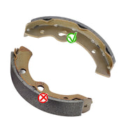 DURAFORCE Club Car Brake Shoes & Spring Kit for DS 1995+ & Precedent 2004+ Golf Carts