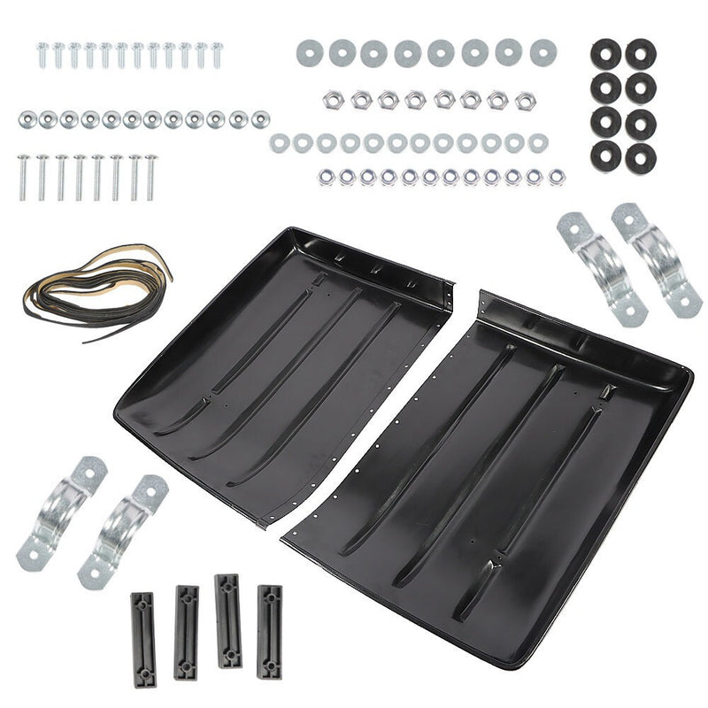 DURAFORCE Kawasaki Mule 610 KAF400 KAF600-005B Black Hardtop Roof 2005-2016