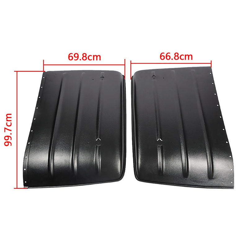 DURAFORCE Kawasaki Mule 600/610 SX 4X4 Black Hard Plastic ATV Roof Top 2005-2022 USA