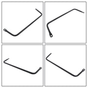 DURAFORCE Matte Black Stabilizer Tube for Polaris Ranger 1000 Crew XP 2019-2021 ATV