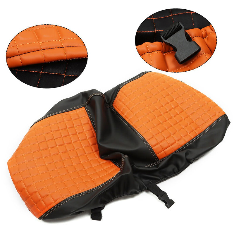 DURAFORCE Orange Seat Covers for Yamaha Drive/Drive 2 Golf Carts 2007-Up Front & Rear