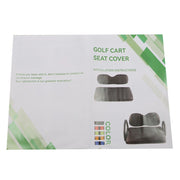 DURAFORCE Orange Seat Covers for Yamaha Drive/Drive 2 Golf Carts 2007-Up Front & Rear