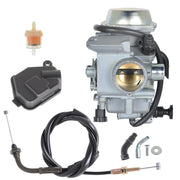 DURAFORCE Carburetor & Throttle Cable for Honda Foreman 400 450 FourTrax 300 350 Rancher