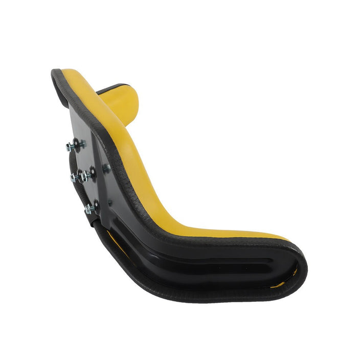 DURAFORCE 2-Piece Yellow Seat Cushion for John Deere 310 310A 310B 401 Backhoe Loader