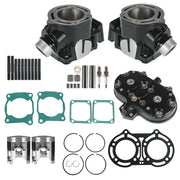 DURAFORCE Yamaha Banshee 350 ATV Cylinder Head Piston Gasket Top End Kit 1987-2006