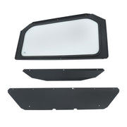 DURAFORCE Full Glass Windshield with Sun Visor UV Protect for 17-24 Can-Am Maverick X3