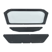 DURAFORCE Full Glass Windshield with Sun Visor UV Protect for 17-24 Can-Am Maverick X3