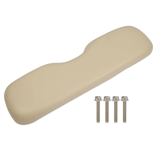 DURAFORCE Tan Front Seat Lean Back Cushion for EZGO Golf Cart Medalist TXT 1994-2013