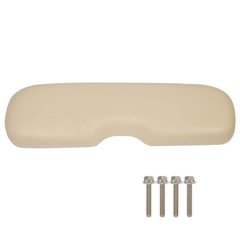 DURAFORCE Tan Front Seat Lean Back Cushion for EZGO Golf Cart Medalist TXT 1994-2013