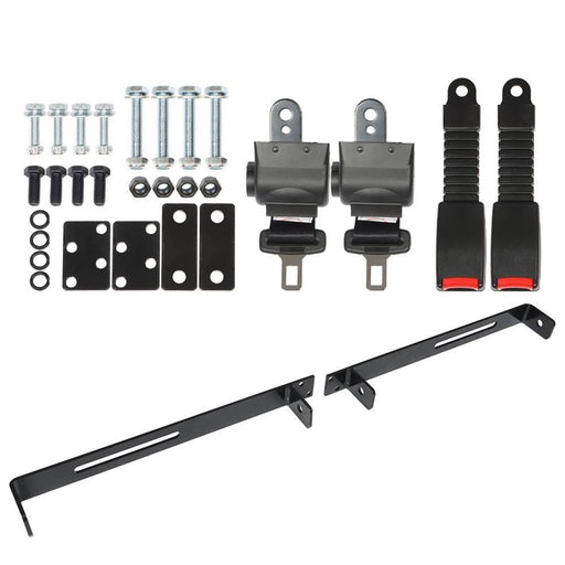 DURAFORCE Golf Cart Retractable Seat Belt Bracket Kit for EZGO Yamaha 35" 42" 6.9