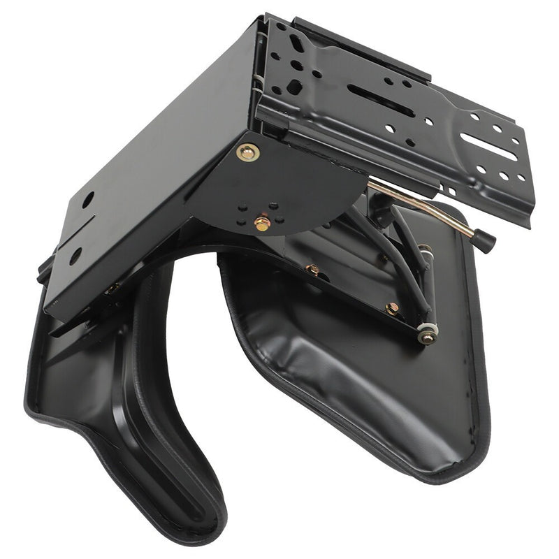 DURAFORCE Black Tractor Suspension Seat with Armrest for Ford, New Holland & John Deere