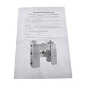 DURAFORCE Adjustable 4" Aluminum Jack Plate for Outboard Boat Motor JPL4400 Tool