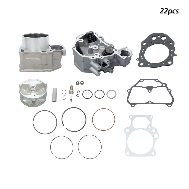 DURAFORCE Honda TRX500 Cylinder Head + Cylinder + Rebuild Kit 12200-HP7-A01 ATV Parts