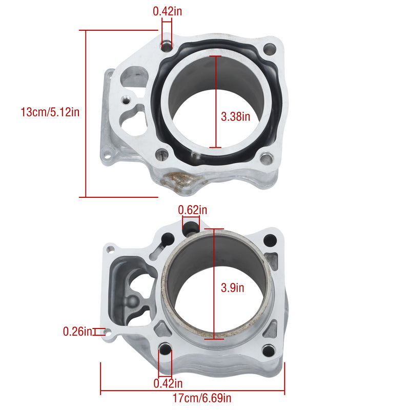 DURAFORCE Honda Rancher TRX420 Crankshaft Cylinder Piston Kit 2011-2014 123M-HN12040