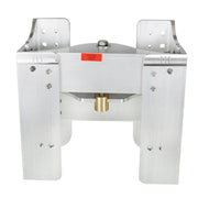 DURAFORCE JPL4500 6" Adjustable Outboard Boat Plate High Strength Polished Aluminum
