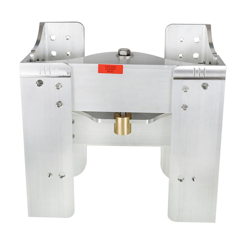 DURAFORCE JPL4500 6" Adjustable Outboard Boat Plate High Strength Polished Aluminum