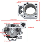 DURAFORCE Honda TRX420 Cylinder Rebuild Kit + Head & Piston 2009-2024 Replacement