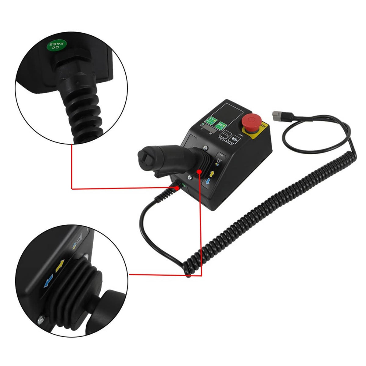 Black Control Box for Genie Garage Door Openers GR-12 GR-15 GS-1930 QS ...