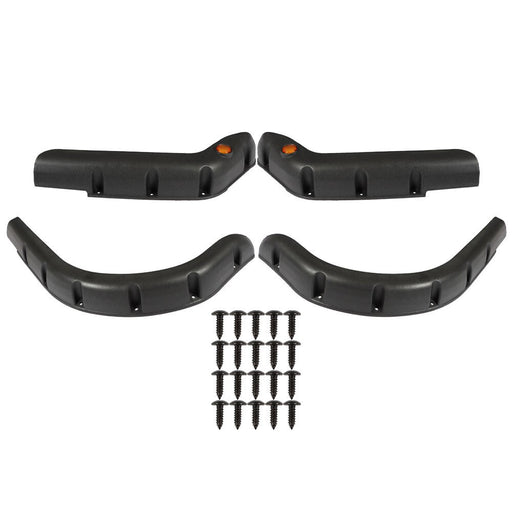 DURAFORCE 4 PC Club Car DS Fender Flares with Screws Front Rear Golf Cart 1993-2022