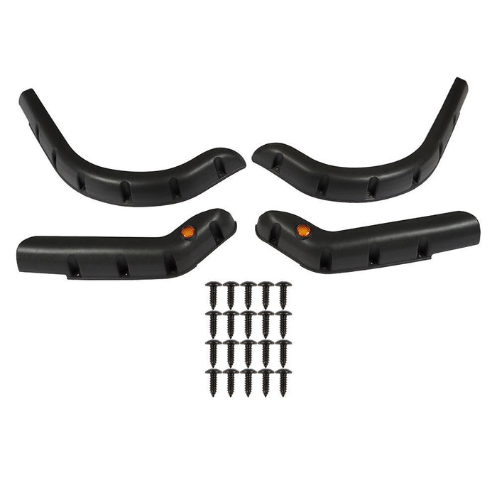 DURAFORCE 4 PC Club Car DS Fender Flares with Screws Front Rear Golf Cart 1993-2022