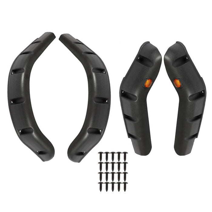 DURAFORCE 4 PC Club Car DS Fender Flares with Screws Front Rear Golf Cart 1993-2022