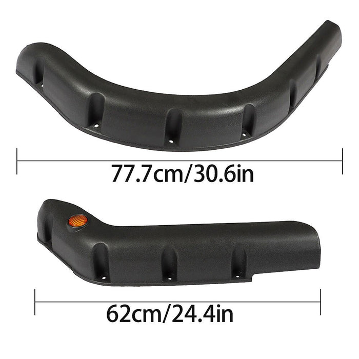 DURAFORCE 4 PC Club Car DS Fender Flares with Screws Front Rear Golf Cart 1993-2022