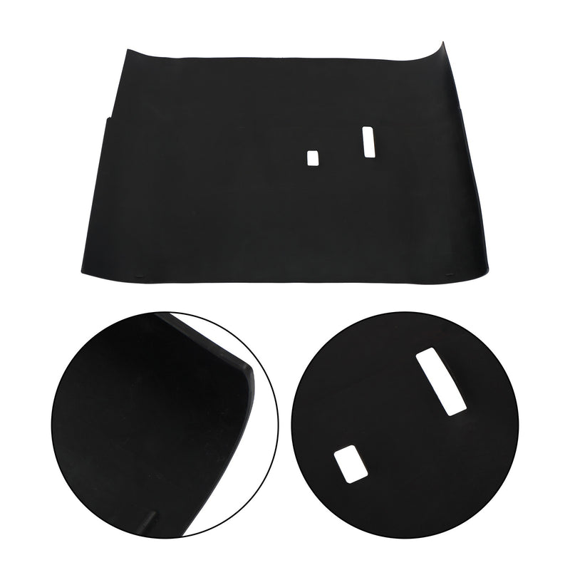 DURAFORCE Club Car DS 1982-Up Floor Mat Black Rubber Golf Cart Replacement 1PCS
