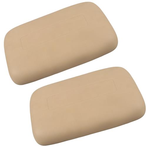 DURAFORCE 2PCS Replacement Buff Seat Back Assembly for 1979-1999 Club Car DS Golf Cart