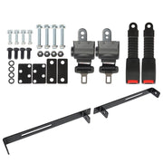 DURAFORCE Golf Cart Seat Belt Bracket Kit for EZGO Yamaha Club Car 42" 35" 6.9