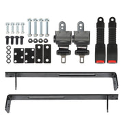 DURAFORCE Golf Cart Seat Belt Bracket Kit for EZGO Yamaha Club Car 42" 35" 6.9