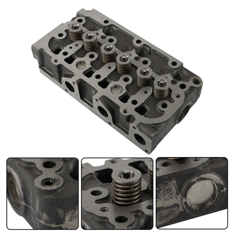 DURAFORCE Kubota D782 Metal Engine Cylinder Head Assembly with Valve & Gasket Kit
