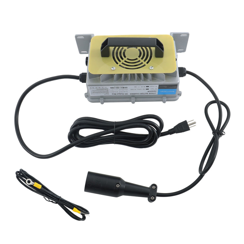 DURAFORCE 58.4V 18A Lithium Battery Charger for Club Car Precedent DS Golf Cart