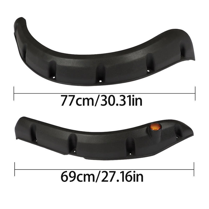DURAFORCE EZGO TXT Golf Cart Fender Flares Front & Rear Standard Set of 4pcs