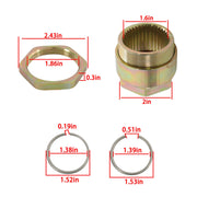 DURAFORCE Rear Axle Lock Jam Sleeve Nut Clip for Honda TRX300EX TRX400EX 90652-HA2-000