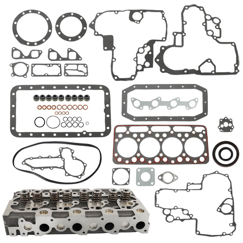 DURAFORCE New Holland L555 L553 Skid-Steer Loader Cylinder Head & Gasket Complete