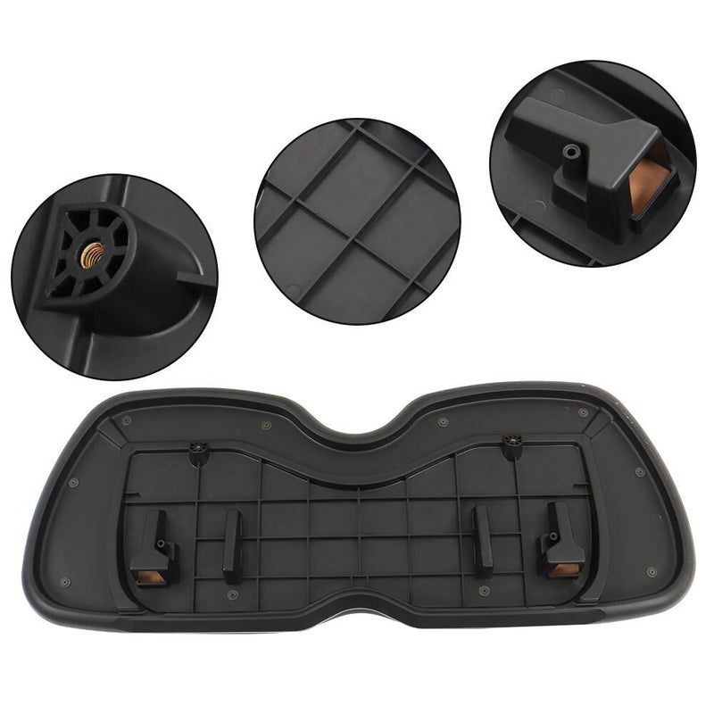 DURAFORCE Golf Cart Front Seat Cushions for Club Car Precedent - Premium Vinyl Gray