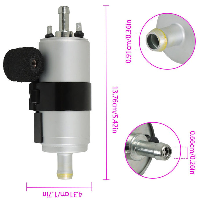 DURAFORCE Electric Fuel Pump 49040-2079 for Kawasaki FD661D FD791D FD851D Engines