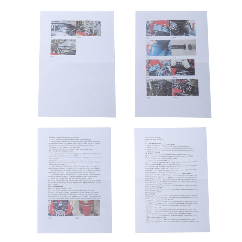 DURAFORCE Honda Talon 2019+ SSHK920-00 Cab Heater Kit with Defrost - Easy Install