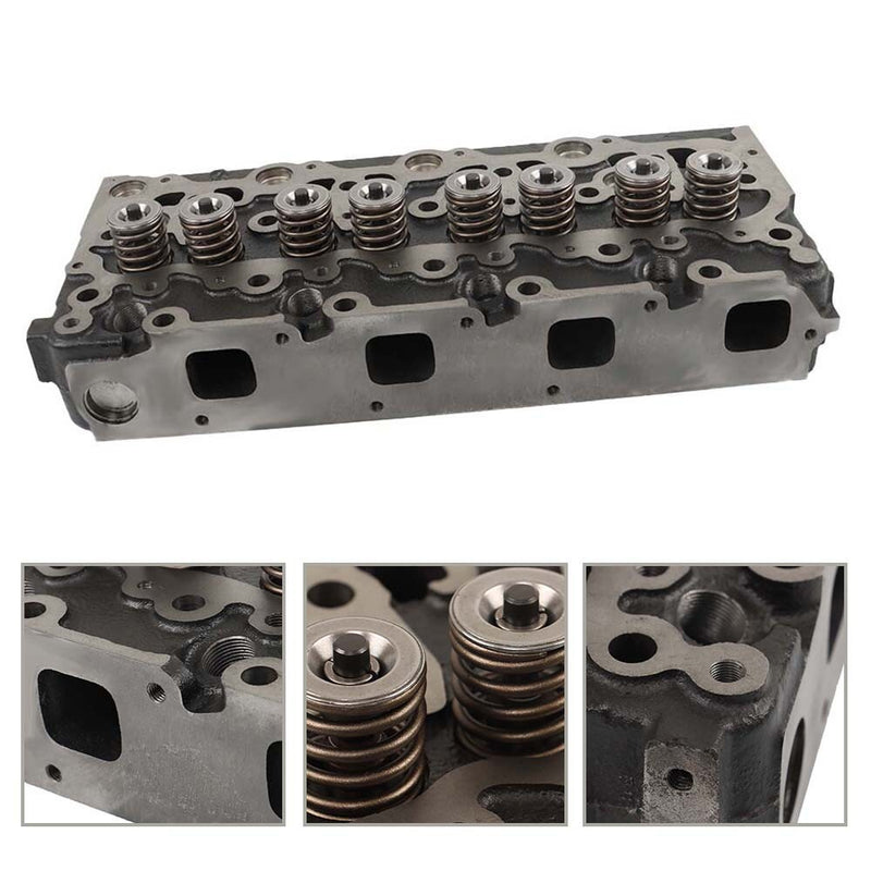 DURAFORCE Complete Cylinder Head for Bobcat Kubota 753 V2203T V2203E V2203B 19077-03048