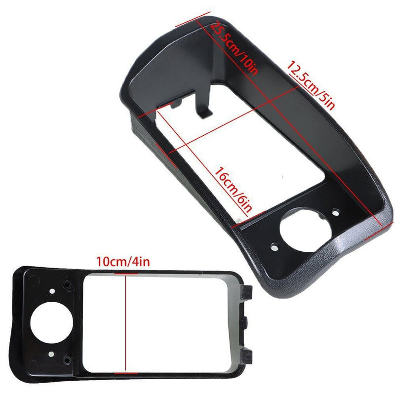 DURAFORCE Black Headlight Bezels for Club Car DS Golf Cart 1993-UP 1016880