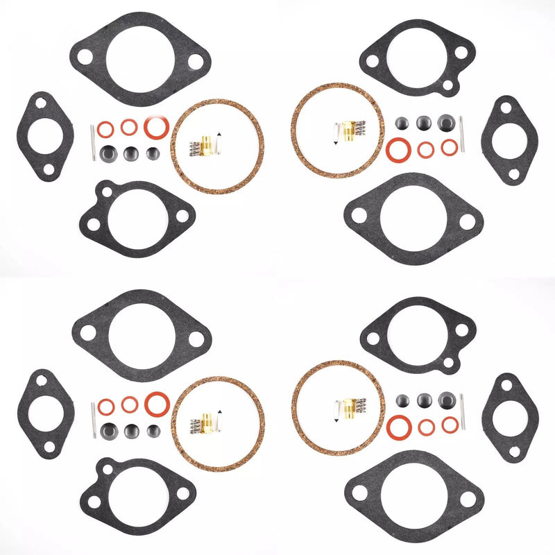 DURAFORCE 4-Pack Outboard Carburetor Rebuild Kit 9.9-120 HP Chrysler Force